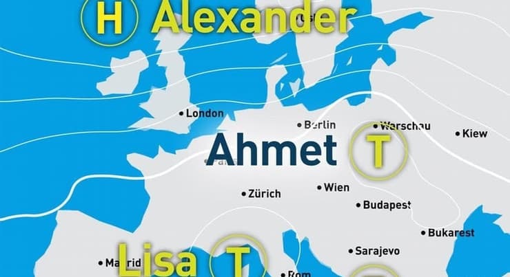גרמניה שמות של מהגרים ל סופות מערכות מזג אוויר