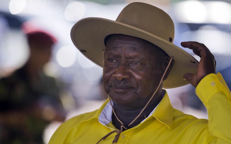 נשיא אוגנדה יוורי מוסווני