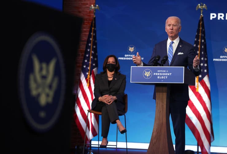 ג'ו ביידן נשיא ארה"ב הנבחר חושף תוכנית סיוע למשבר ה קורונה 