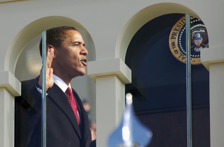 2009 ברק אובמה השבעה נשיא ארה"ב