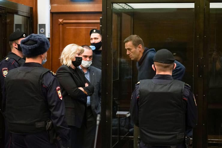 אלכסיי נבלני בית משפט ב מוסקבה רוסיה