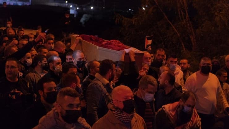 הפגנה בטמרה נגד מותו של הסטודנט הערבי אחמד חג'אזי