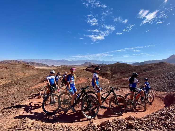 נבחרת ישראל באופני הרים בוגרות, נערות וקדטיות בסינגל המיוחד בפארק תמנע