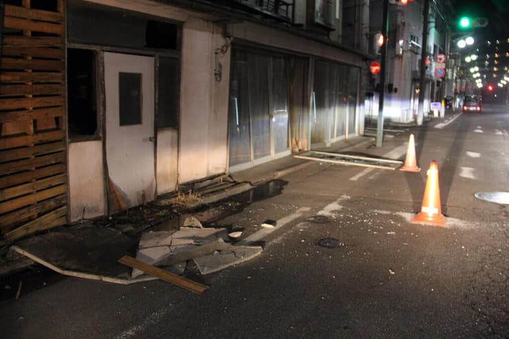 פוקושימה רעידת אדמה רעש יפן