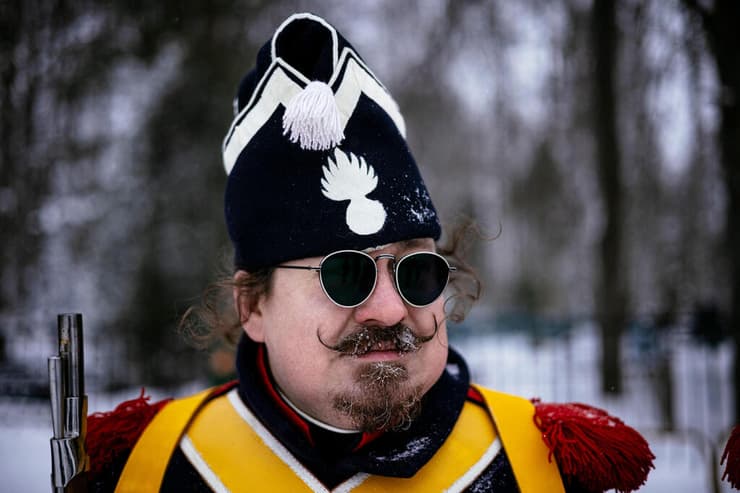 טקס רוסיה צרפת קבורה של שרידי גופות של חללים מלחמה 1812