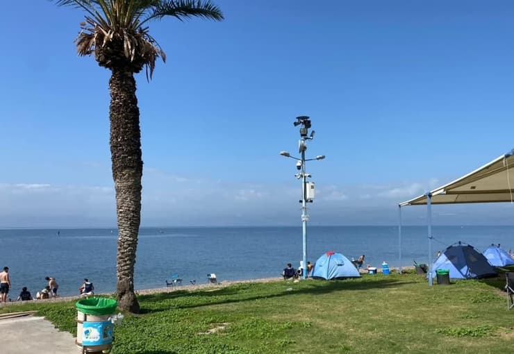 קמפינג בחוף לבנון-חלוקים, הכינרת