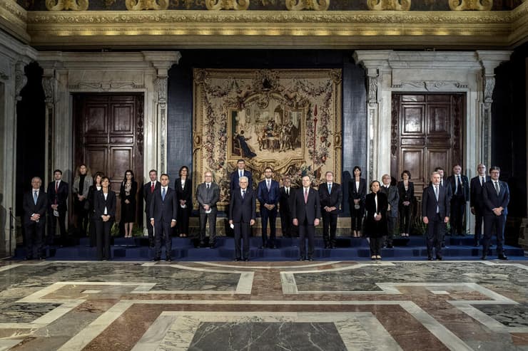 הממשלה החדשה של איטליה בראשות מריו דראגי
