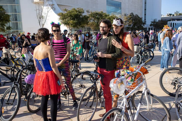 מסיבת אופניים FIT לכבוד פורים בתל אביב