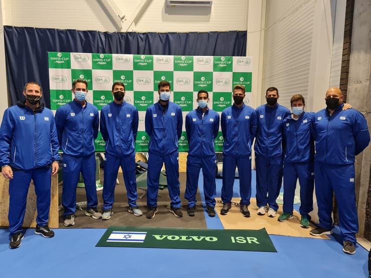 נבחרת הדייויס. דירוג גבוה במחירי הכרטיסים (צילום: לידור גולדברג, איגוד הטניס) נבחרת הדייויס של ישראל