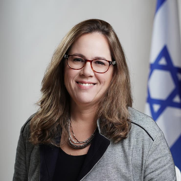 אמירה אהרונוביץ מנכלית הסוכנות היהודית. 