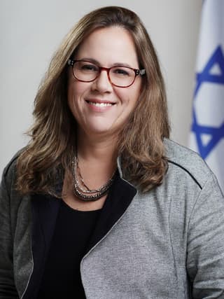 אמירה אהרונוביץ מנכלית הסוכנות היהודית. 