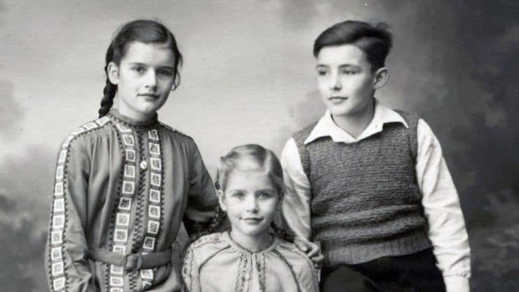 סבו של בני גרלוף ואחיו בזמן מלחמת העולם השנייה