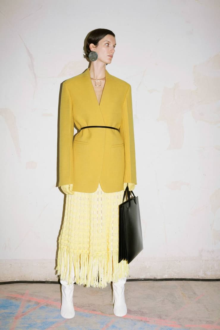 התצוגה של ז'יל סנדר בשבוע האופנה בפריז