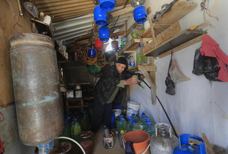 מוחמד זכריה פליט סורי מחנה פליטים מ סוריה ב מזרח לבנון 