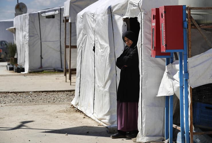מחנה ל פליטים פליט סורים מ סוריה במזרח לבנון