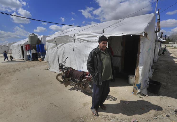 מוחמד זכריה פליט סורי מחנה פליטים מ סוריה ב מזרח לבנון 