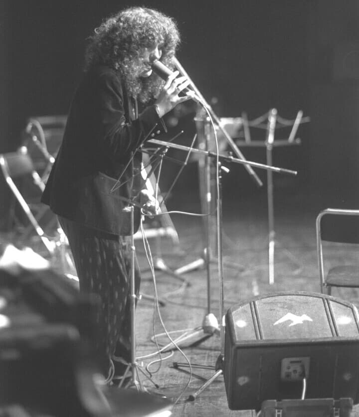 נורית גלרון בפסטיבל הג'אז הישראלי הראשון בתיאטרון ירושלים, 1984