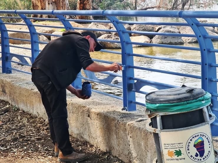 הכנות אחרונות בחוף סוסיתא