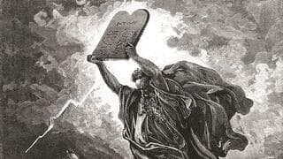 משה עם לוחות הברית