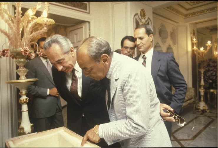 ביקור שמעון פרס במרוקו, יולי 1986