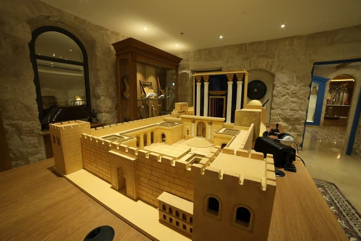 בית המקדש בחלל העברי במוזיאון המוזיקה