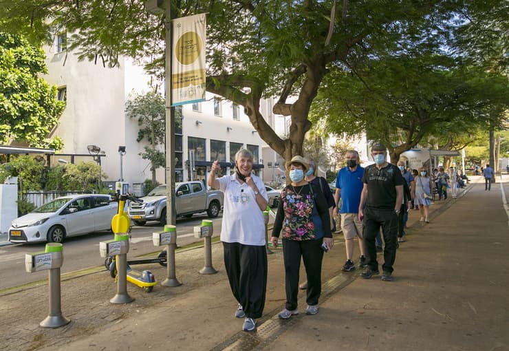 סיור מודרך בתל אביב - שביל העצמאות