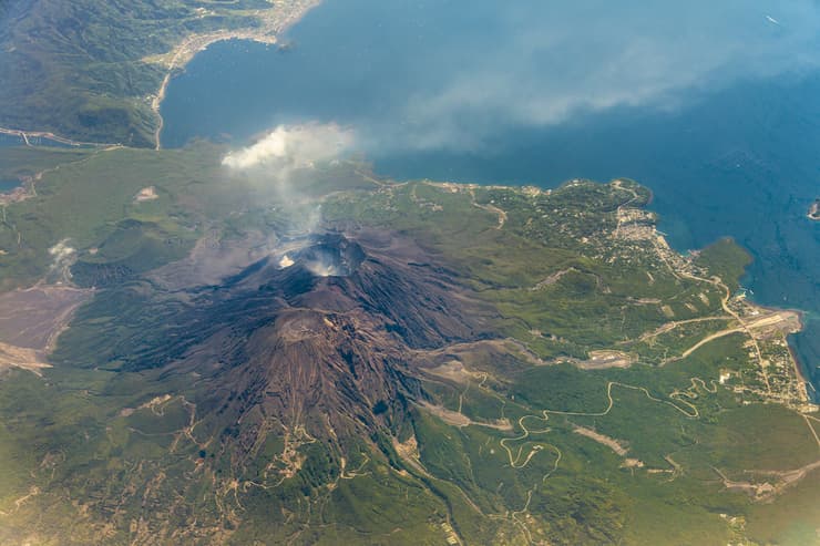 הר הגעש סקורג'ימה 