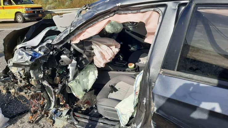 גבר נהרג בתאונת דרכים בכביש 90 מנחמיה לבית שאן