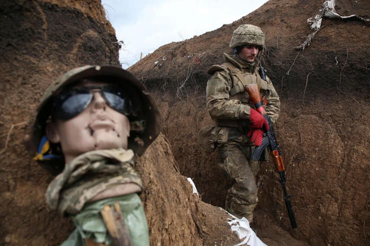 צבא אוקראינה חזית מזרח אוקראינה גבול רוסיה