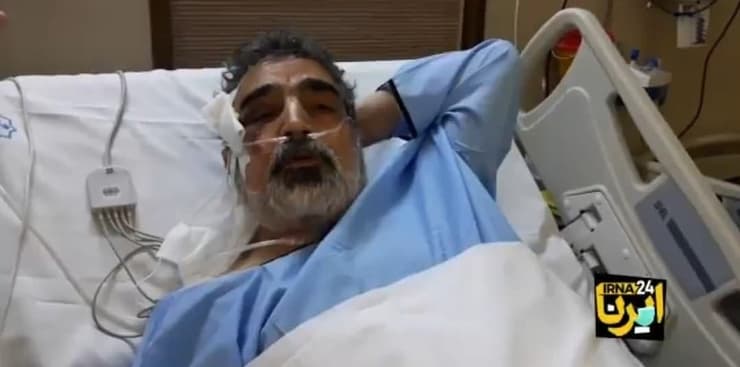 בהרוז קמלבנדי דובר סוכנות ה גרעין של איראן נפצע בסיור ב נתנז