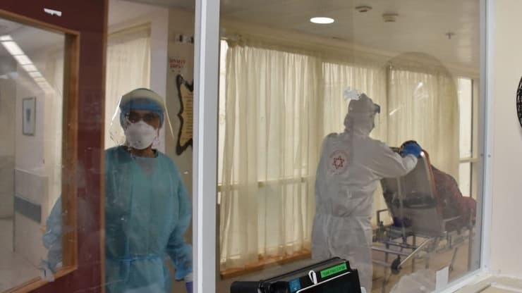 סגירת מחלקת הקורונה בבית החולים פוריה