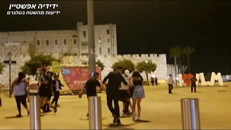 אירועים אלימים בכיכר צה"ל בירושלים