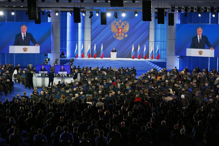 נשיא רוסיה ולדימיר פוטין נאום מצב האומה