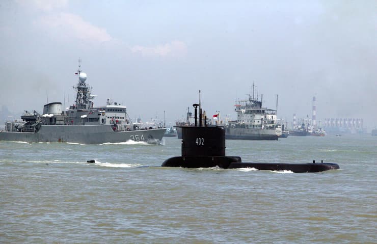 אינדונזיה צוללת נעדרת זו הצוללת הנעדרת ב תמונת ארכיון
