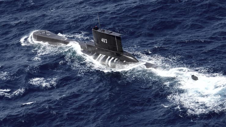 אינדונזיה צוללת נעדרת זו הצוללת בזמן פעולה ב 2014