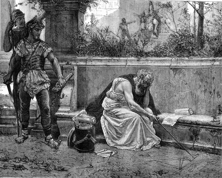 ארכימדס ביום מותו