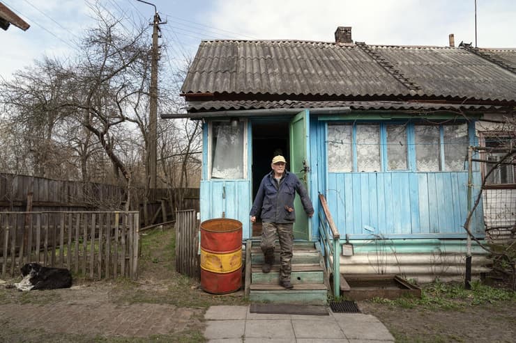 יבגני מרקביץ' שחי באזור הסזור מסביב לכור הגרעיני ב צ'רנוביל 