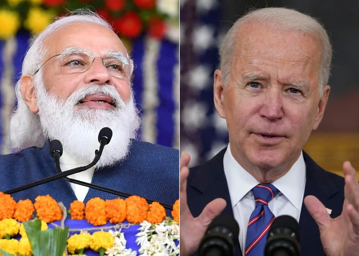 הודו משבר אסון קורונה נשיא ארה"ב ג'ו ביידן ראש ממשלת הודו נרנדרה מודי