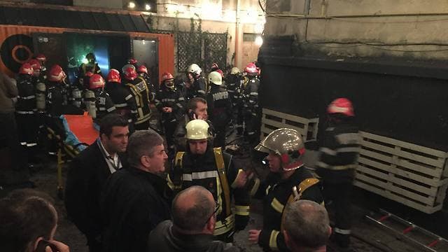 אסון שריפה מועדון קולקטיב רומניה בוקרשט אוקטובר 2015