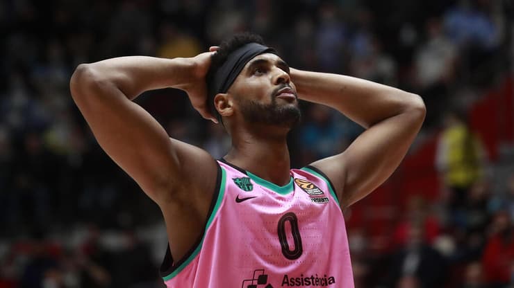 ברנדון דייויס (צילום: רויטרס) ברנדון דייויס מאוכזב