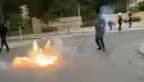 עימותים בין כוח משטרתי לפלסטינים משכונת עיסאוויה