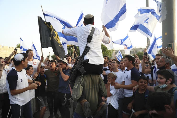 מצעד הדגלים בירושלים בחודש שעבר