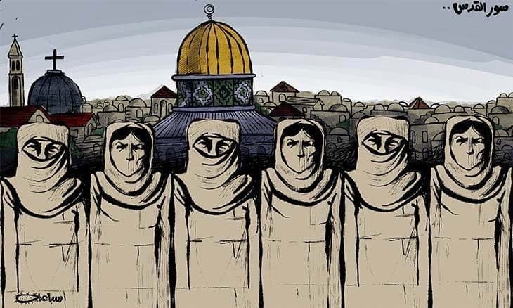 הסלמה עזה סיקור תקשורתי ב העולם הערבי קריקטורה ב אל ערבי אל ג'דיד 2