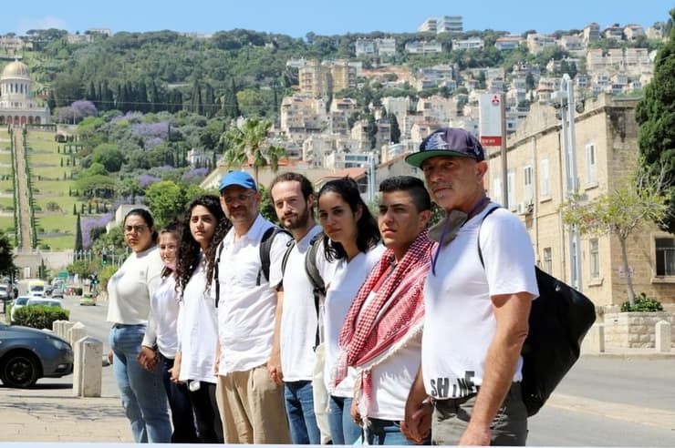 סטודנטים ערבים ויהודים במרכז לחינוך ויצו בחיפה