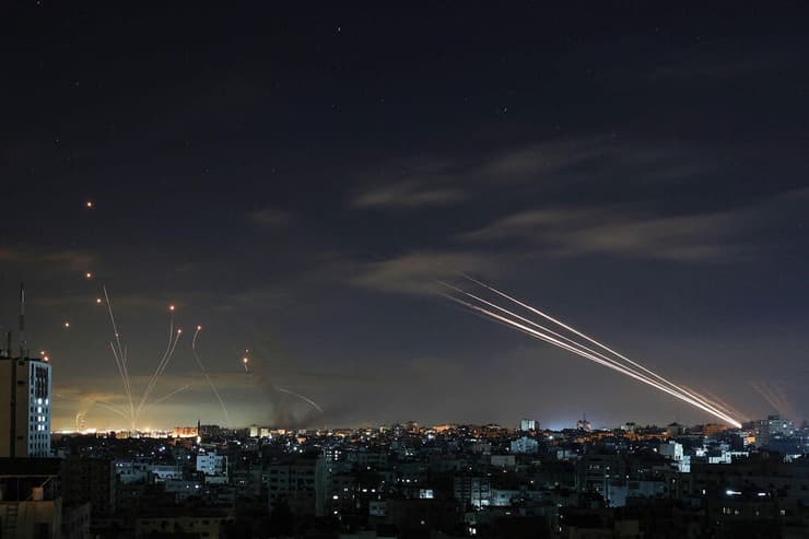 שיגורי רקטות מרצועת עזה לישראל