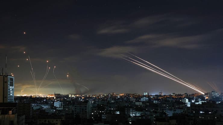 שיגורי רקטות מרצועת עזה לישראל