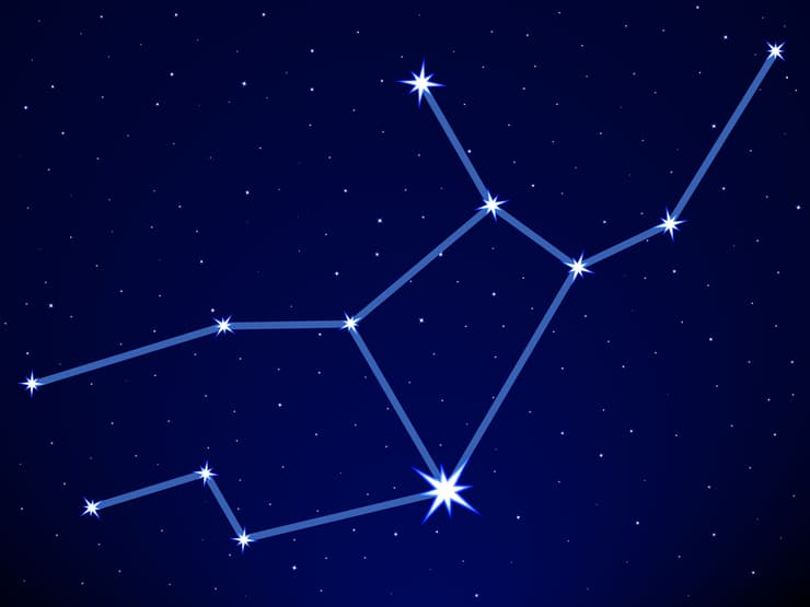 קבוצת הכוכבים "בתולה". ספיקה הוא הכוכב הבולט מבין כוכבי הקבוצה. 