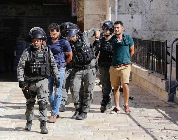 מעצרים בשער שכם, ירושלים