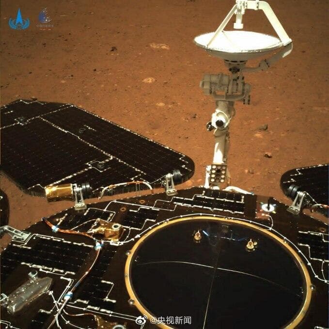 חללית סינית ראשונה על אדמת מאדים