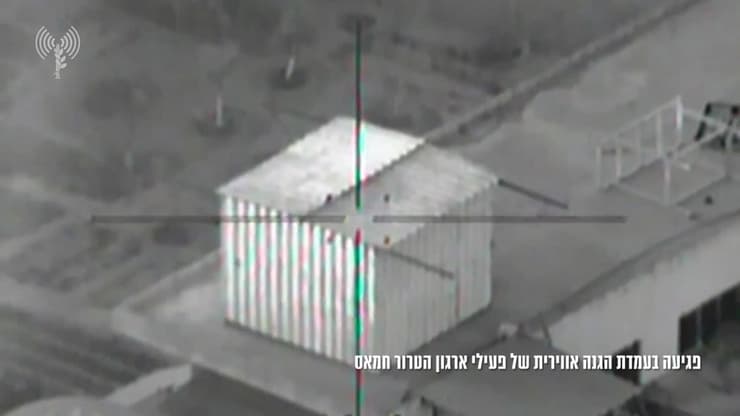 תקיפה ממוקדת של חיל האוויר לעמדות שיגור רב קני ומתחמי מערך ההגנה האווירית של ארגון הטרור חמאס